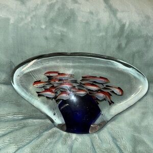 Handcrafted Glass Fish Aquarium Decor